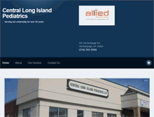 Tablet Screenshot of longislandpeds.com